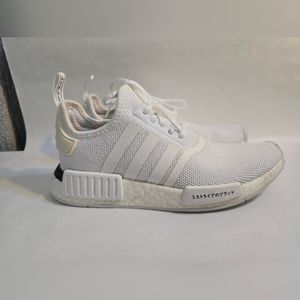 Adidas NMD R1 J Boost Triple White' FW0432 Women's Size 5 1/2